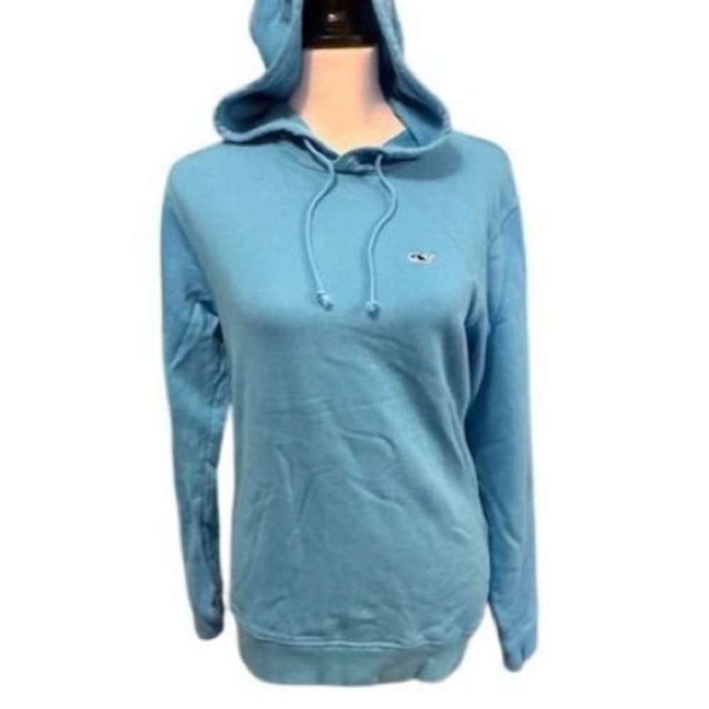 Vintage Vineyard Vines Men's XS Blue Pullover Hoodie Sweater - Picture 2 of 4